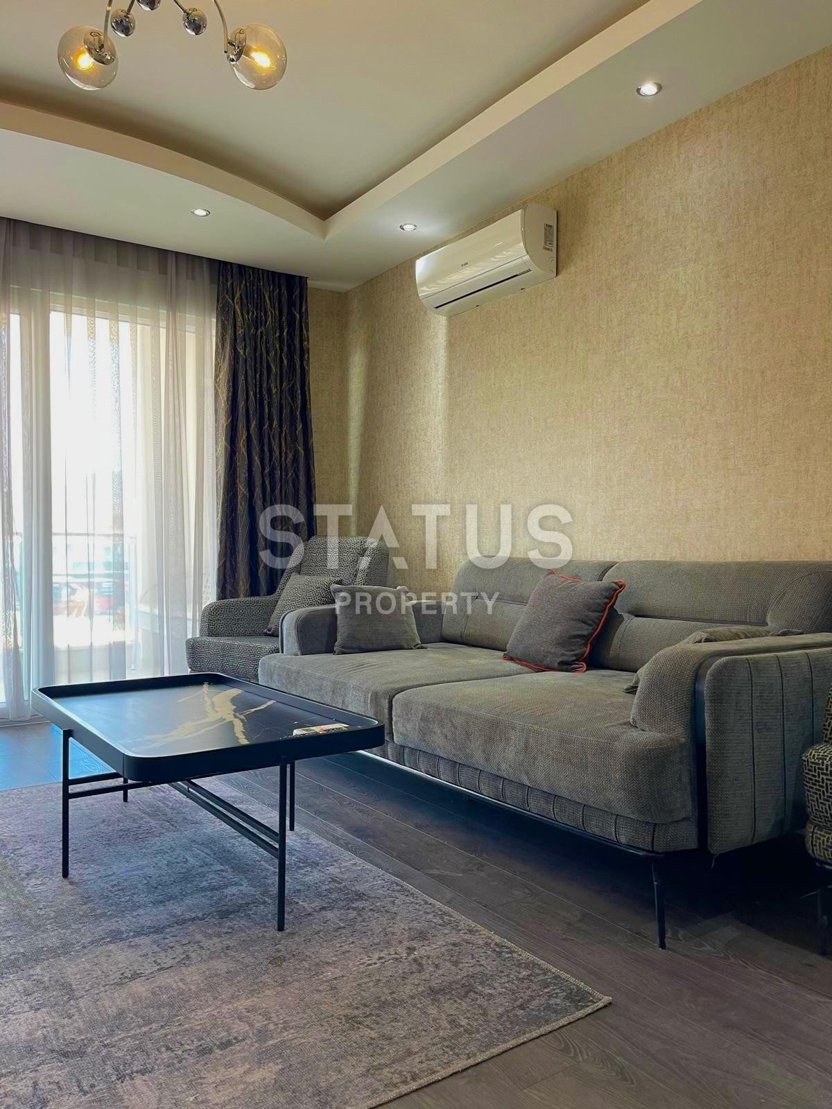 Penthouse with sea view in Kestel, 145 m2 фото 26