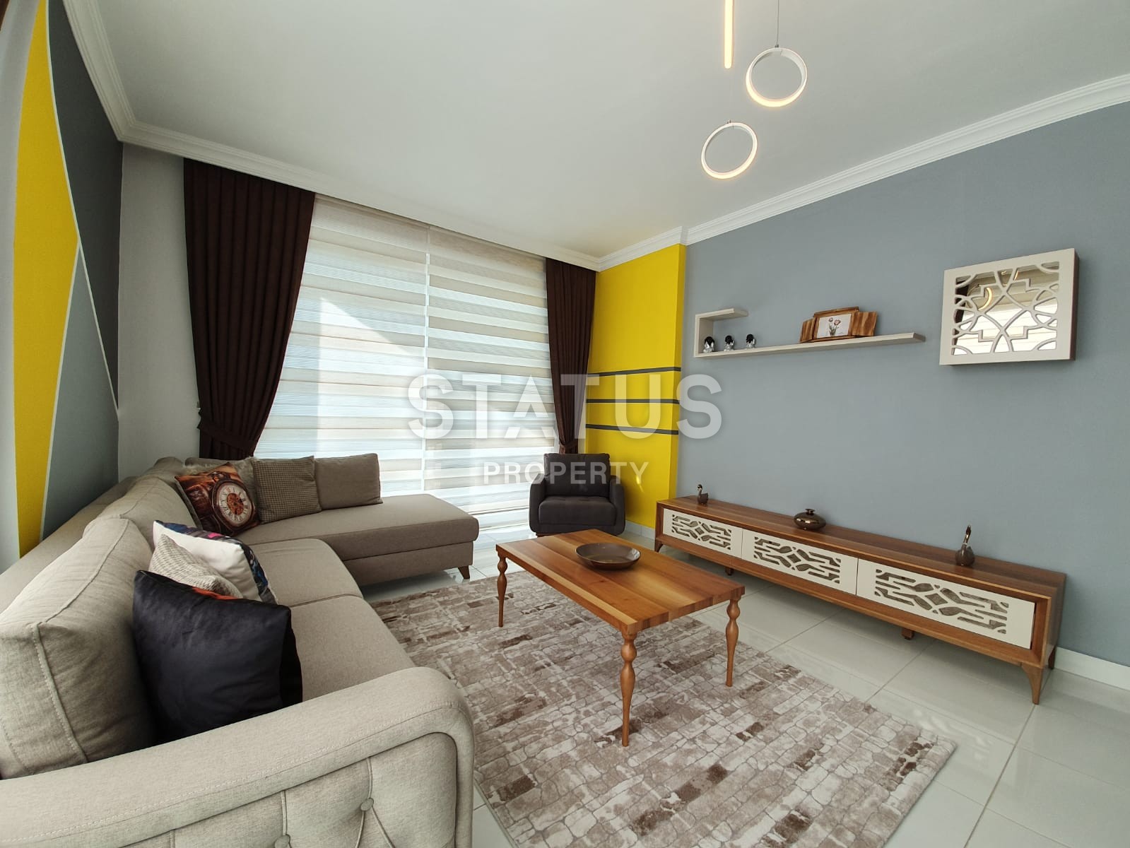 Шикарные апартаменты 2+1 в 130 метрах от моря в Махмутларе, 110 м2 фото 18