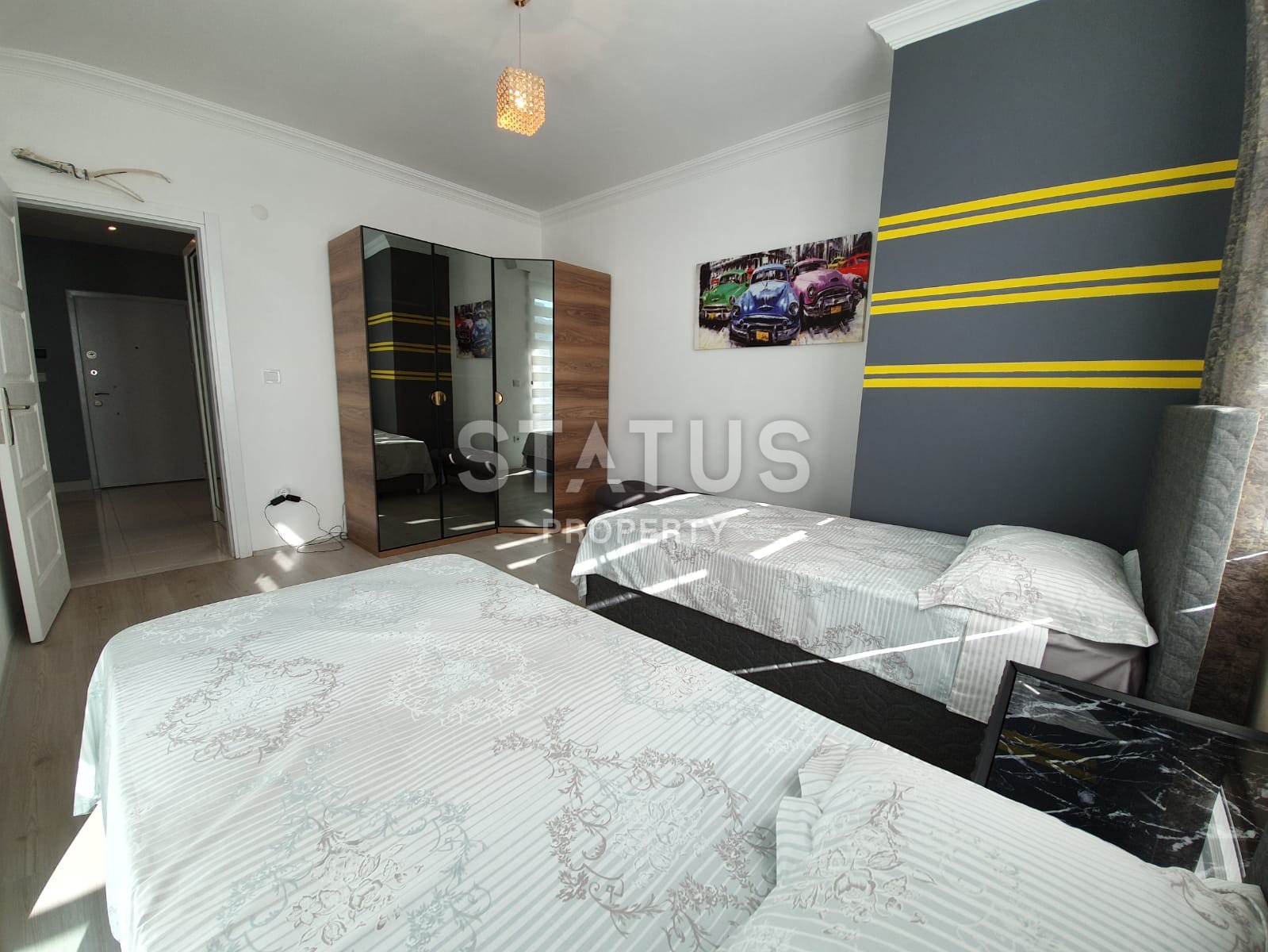 Шикарные апартаменты 2+1 в 130 метрах от моря в Махмутларе, 110 м2 фото 21