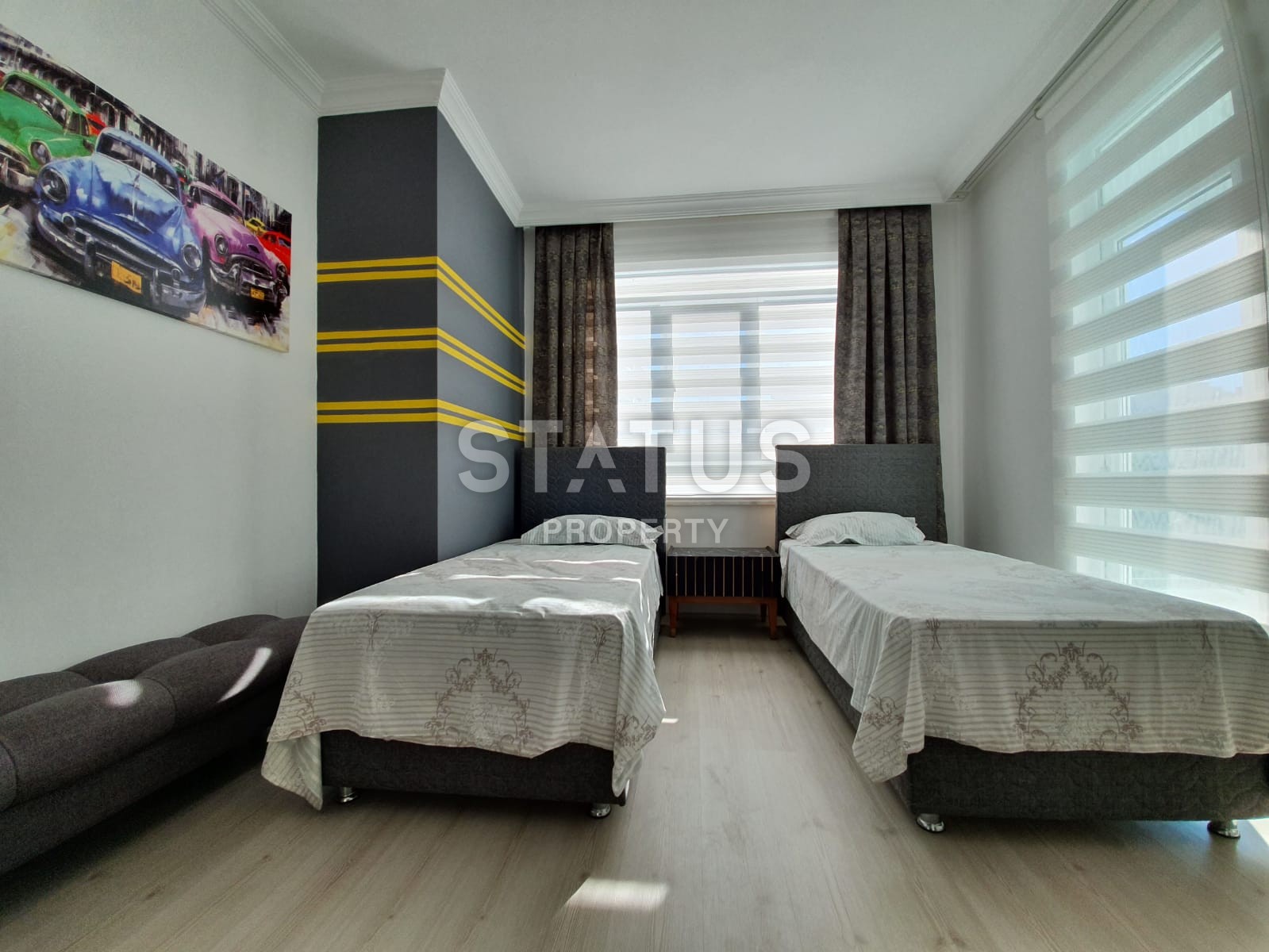 Шикарные апартаменты 2+1 в 130 метрах от моря в Махмутларе, 110 м2 фото 34