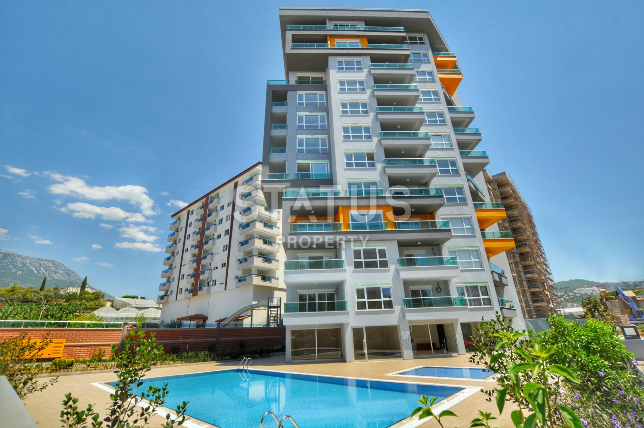 Новая меблированная квартира 1+1 в районе Махмутлар, 70 м2 фото 1