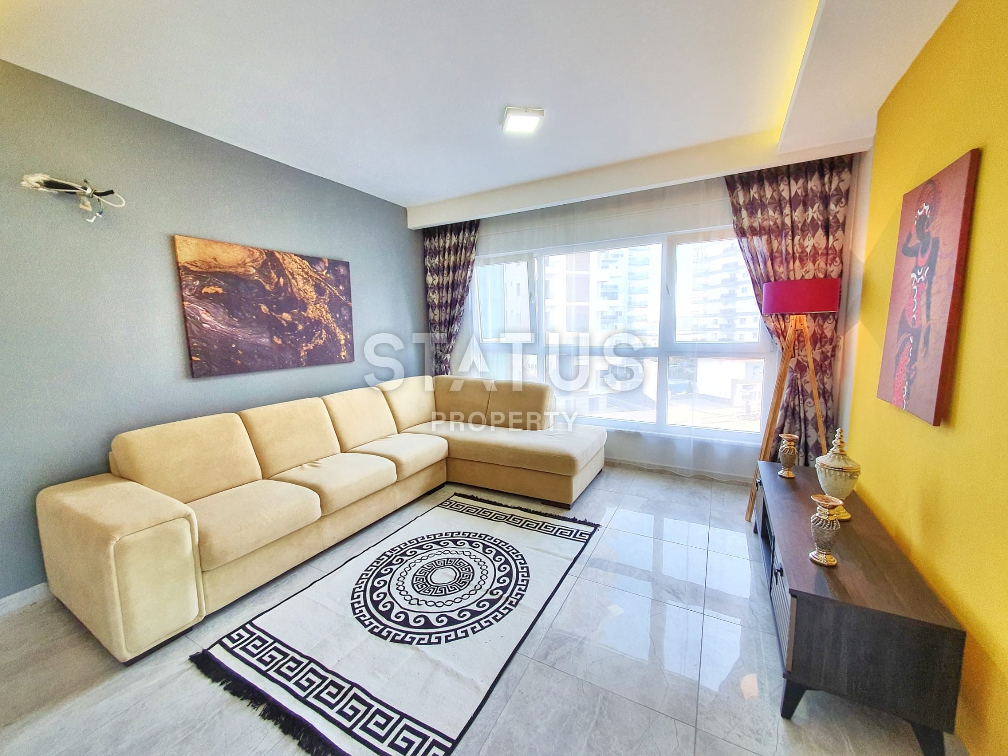 Новая меблированная квартира 1+1 в районе Махмутлар, 70 м2 фото 2