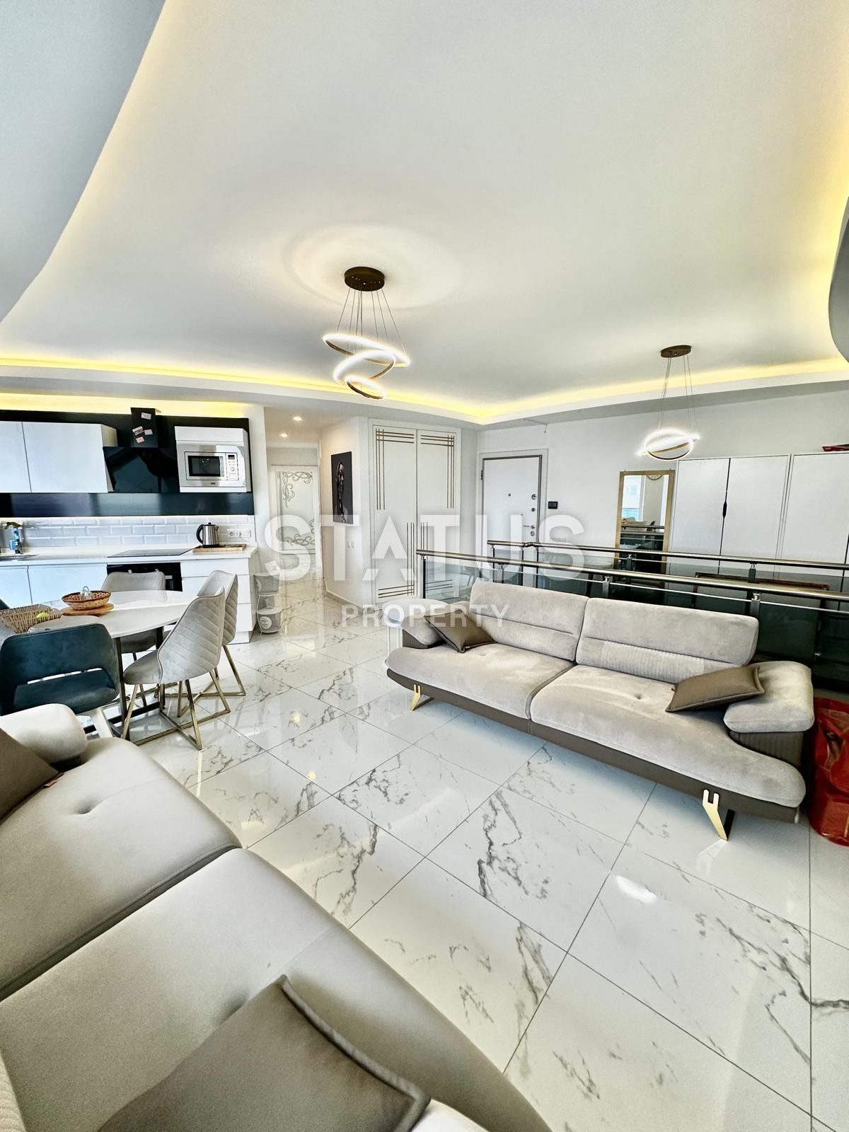 Двухуровневая квартира 4+1 в Махмутларе, 190 м2 фото 9