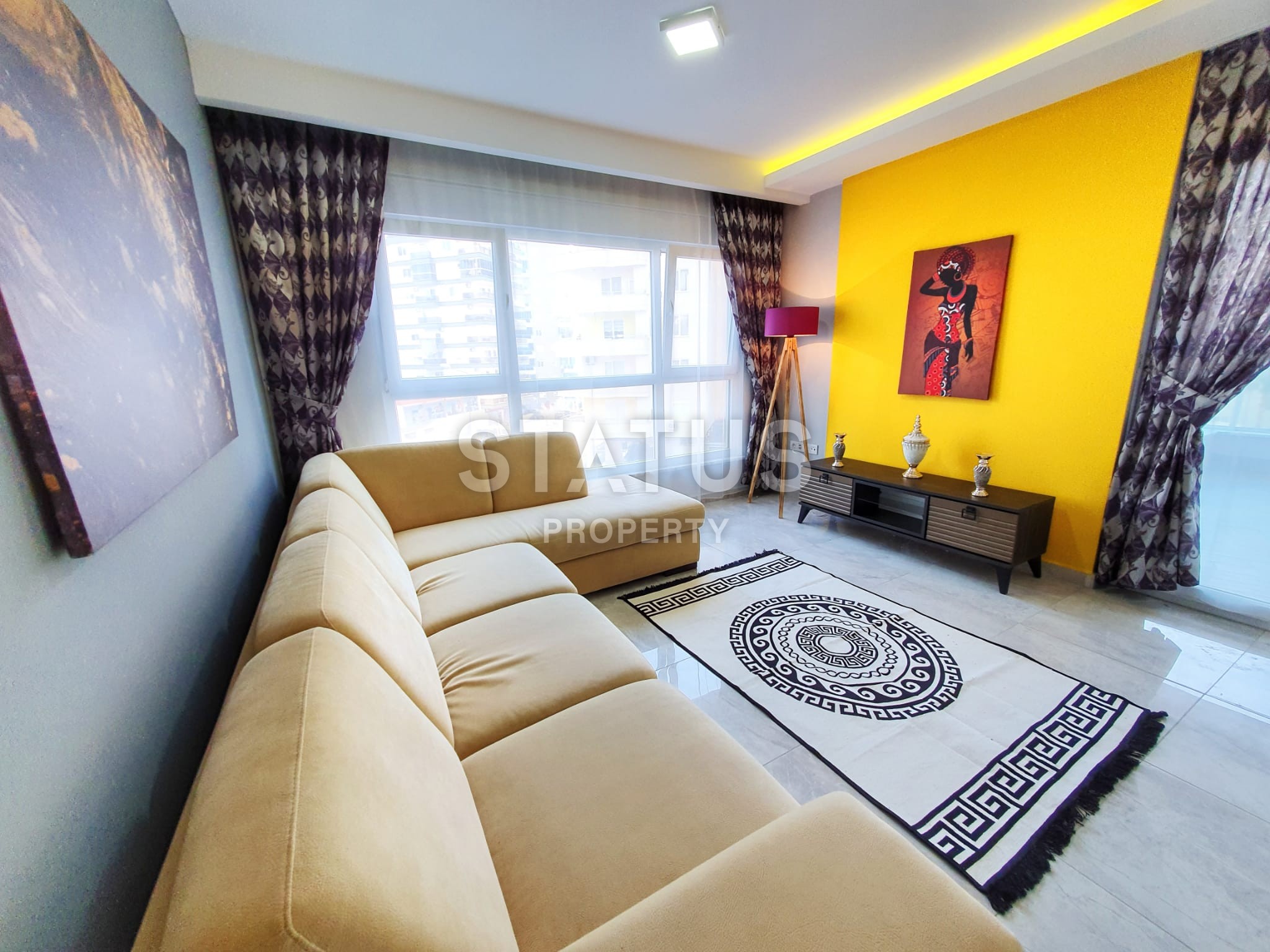 Новая меблированная квартира 1+1 в районе Махмутлар, 70 м2 фото 3