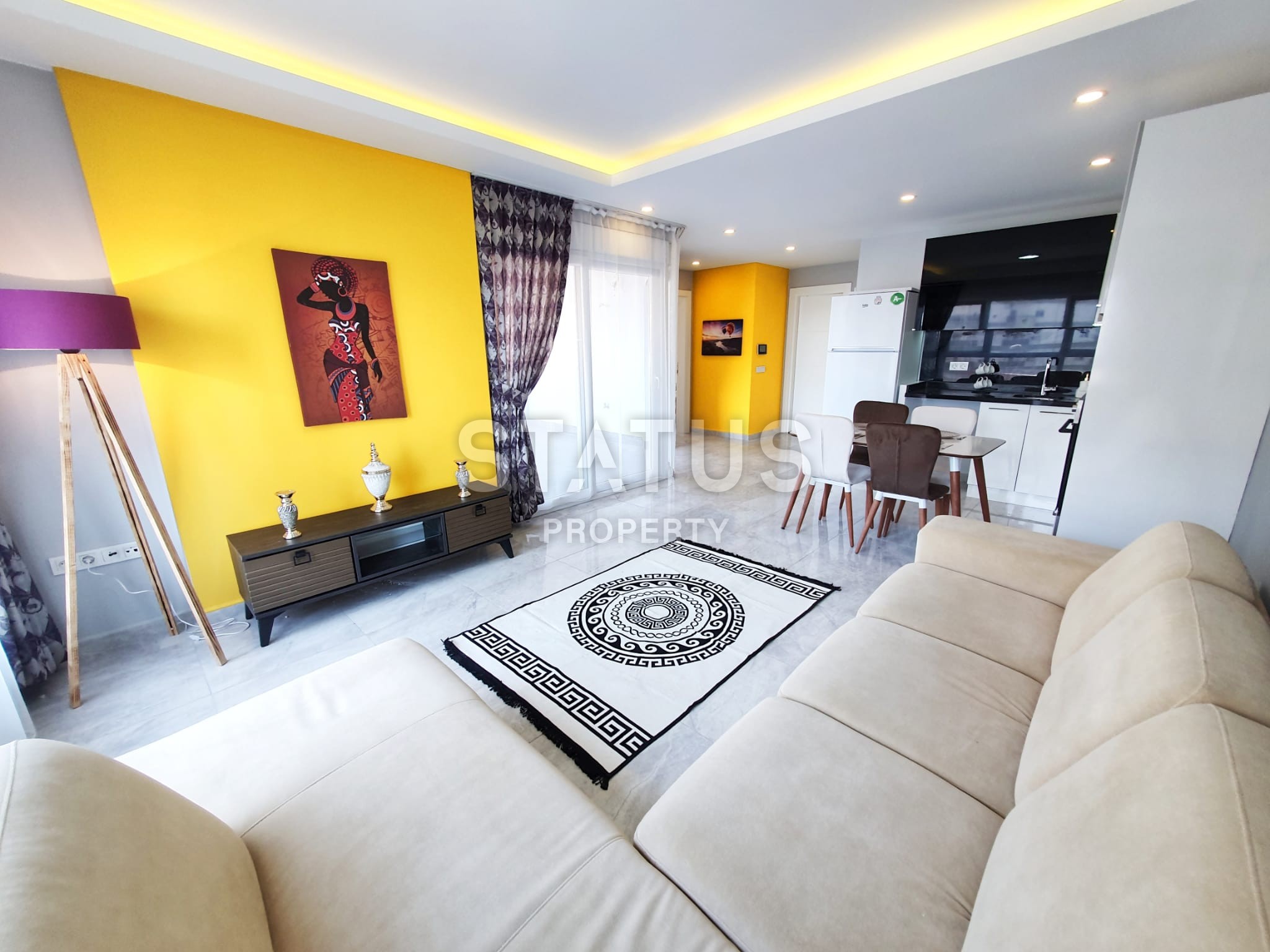 Новая меблированная квартира 1+1 в районе Махмутлар, 70 м2 фото 5