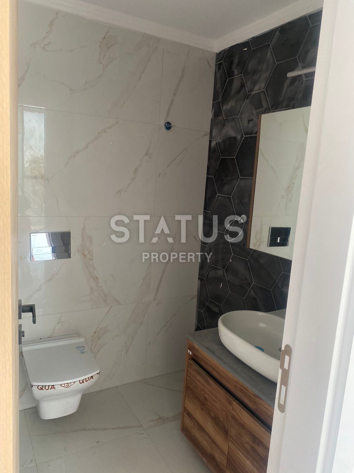 Двухкомнатная квартира в Авсалларе, с видом на лес. 46 м2 фото 6