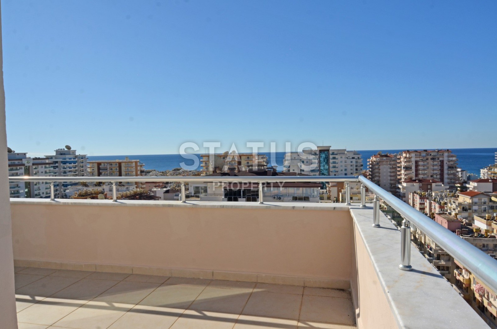 Двухуровневые апартаменты с видом на море и горы в Махмутларе, 160 м2 фото 5