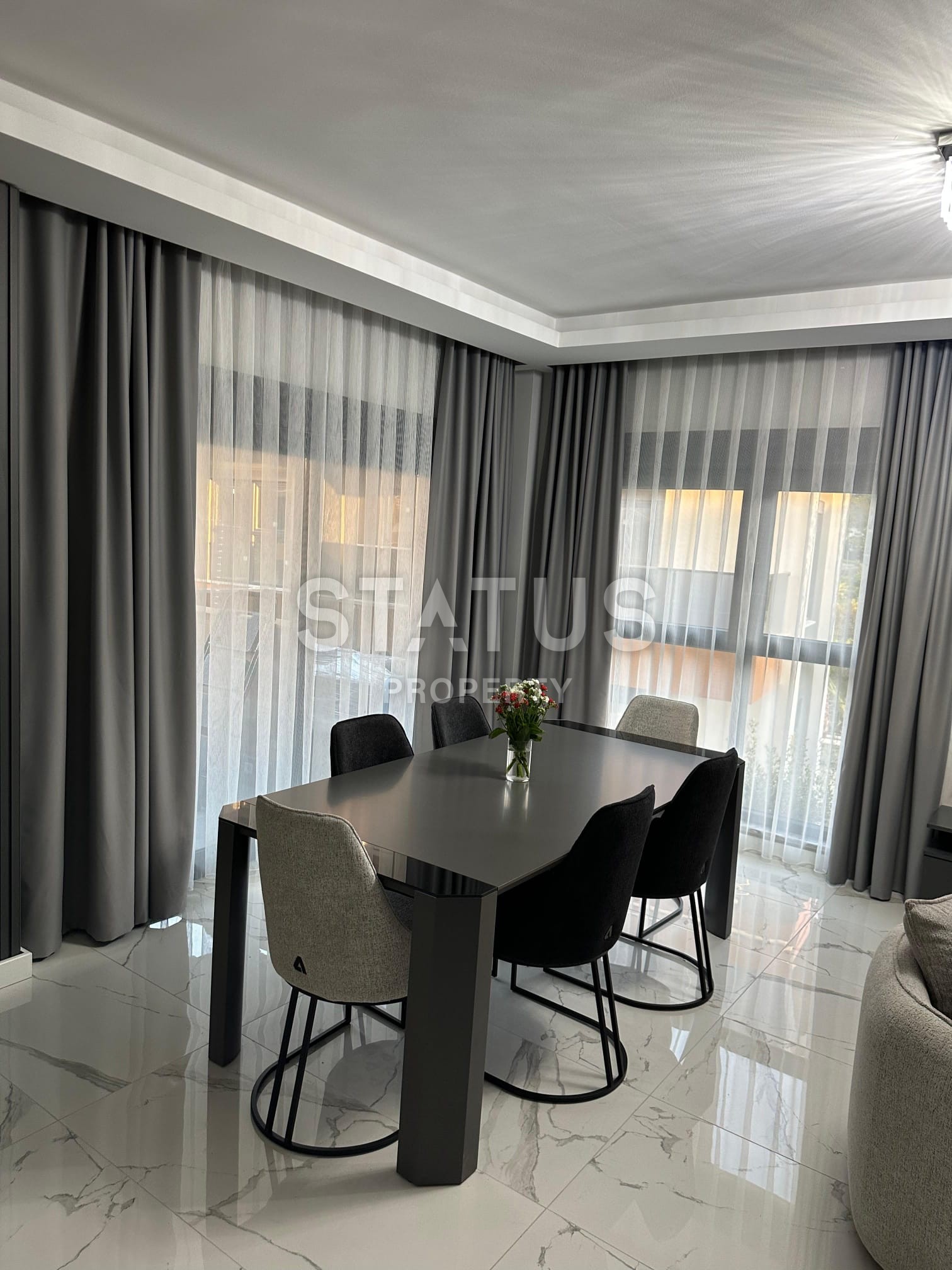 Уютная квартира 4+1 с дизайнерским ремонтом! До моря 400 метров! фото 4