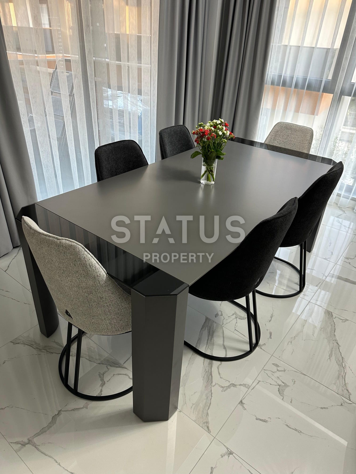 Уютная квартира 4+1 с дизайнерским ремонтом! До моря 400 метров! фото 15