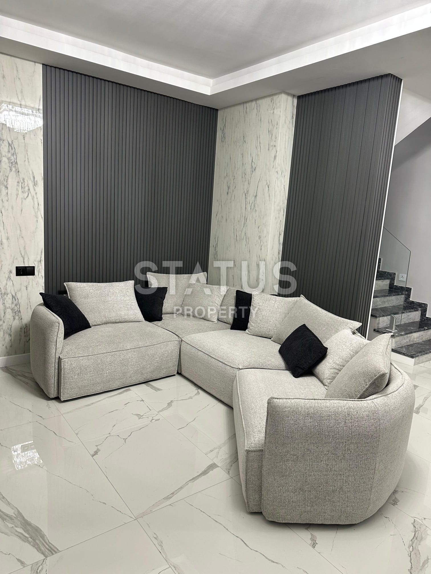 Уютная квартира 4+1 с дизайнерским ремонтом! До моря 400 метров! фото 28