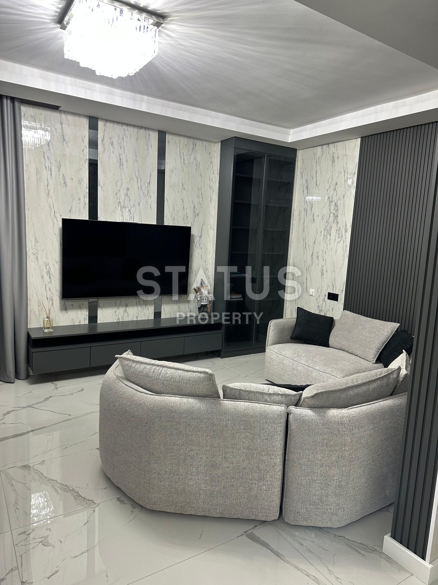 Уютная квартира 4+1 с дизайнерским ремонтом! До моря 400 метров! фото 34