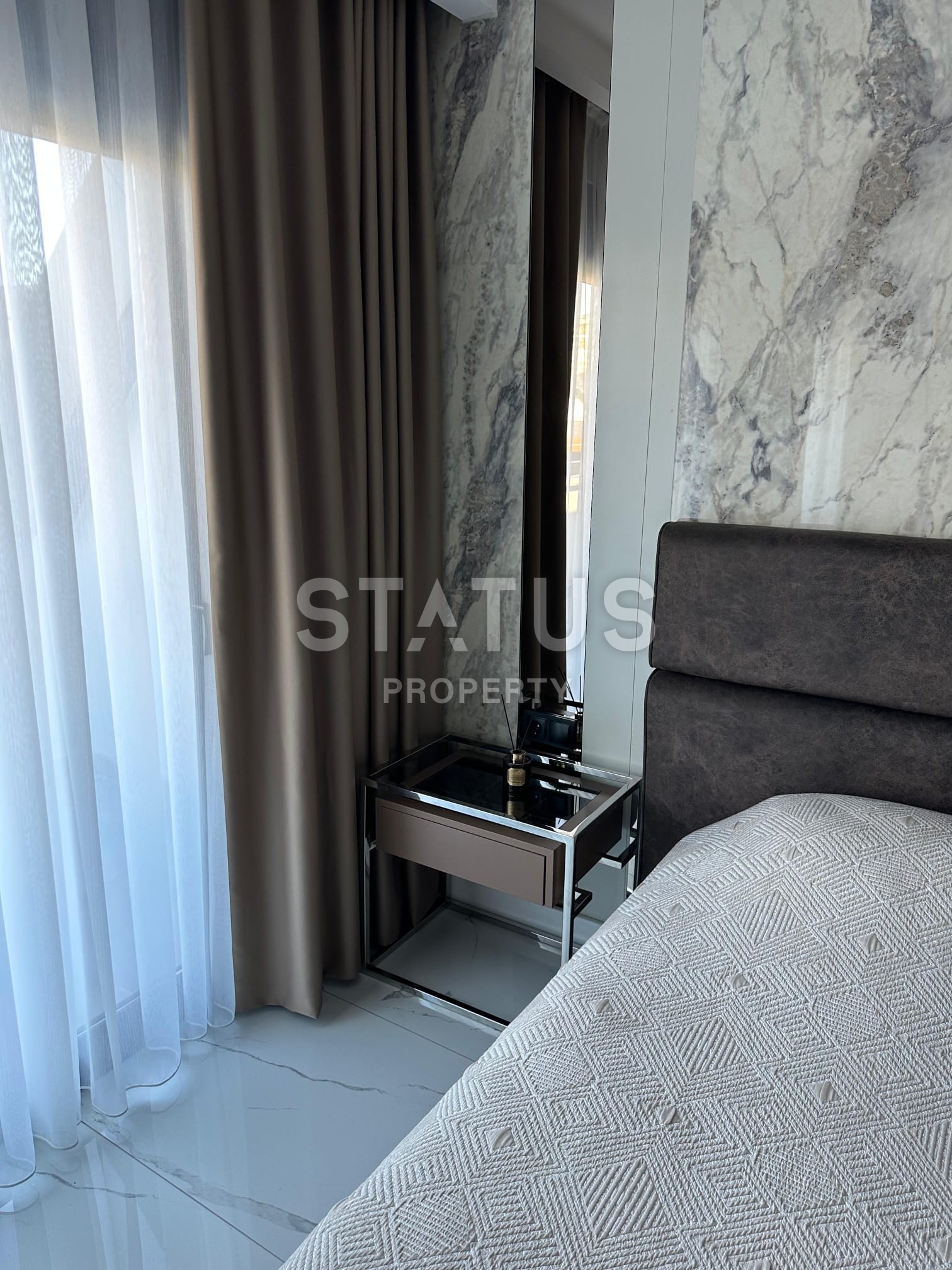 Уютная квартира 4+1 с дизайнерским ремонтом! До моря 400 метров! фото 35