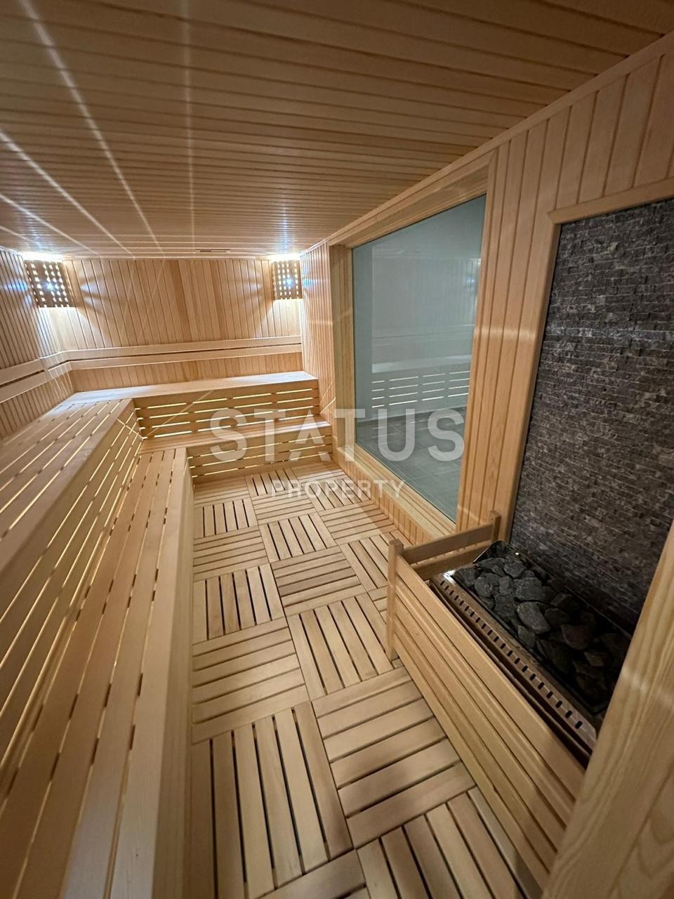 Уютная квартира 4+1 с дизайнерским ремонтом! До моря 400 метров! фото 38