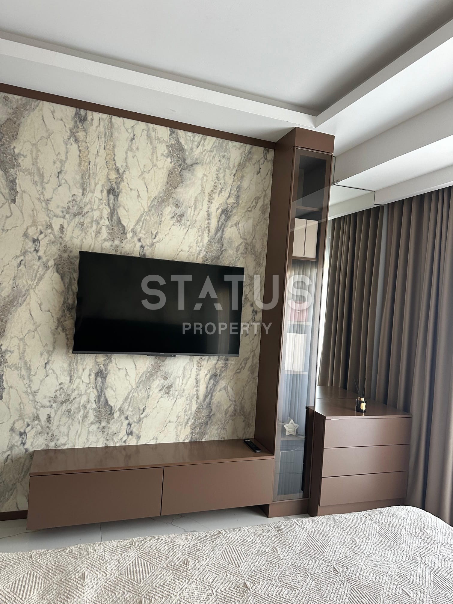 Уютная квартира 4+1 с дизайнерским ремонтом! До моря 400 метров! фото 47