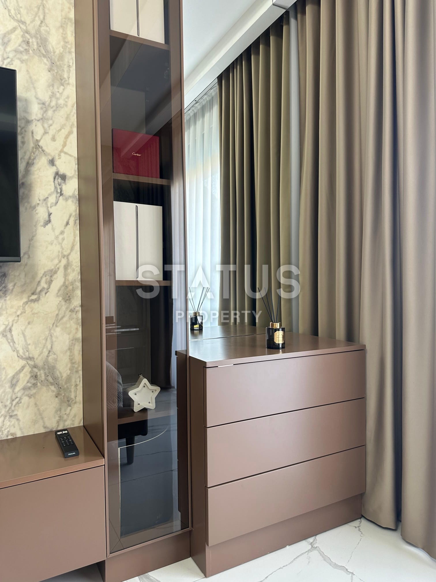 Уютная квартира 4+1 с дизайнерским ремонтом! До моря 400 метров! фото 49