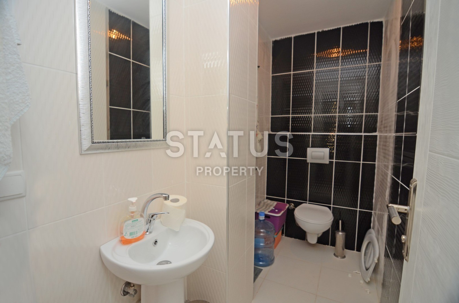 Двухуровневые апартаменты с видом на море и горы в Махмутларе, 160 м2 фото 12