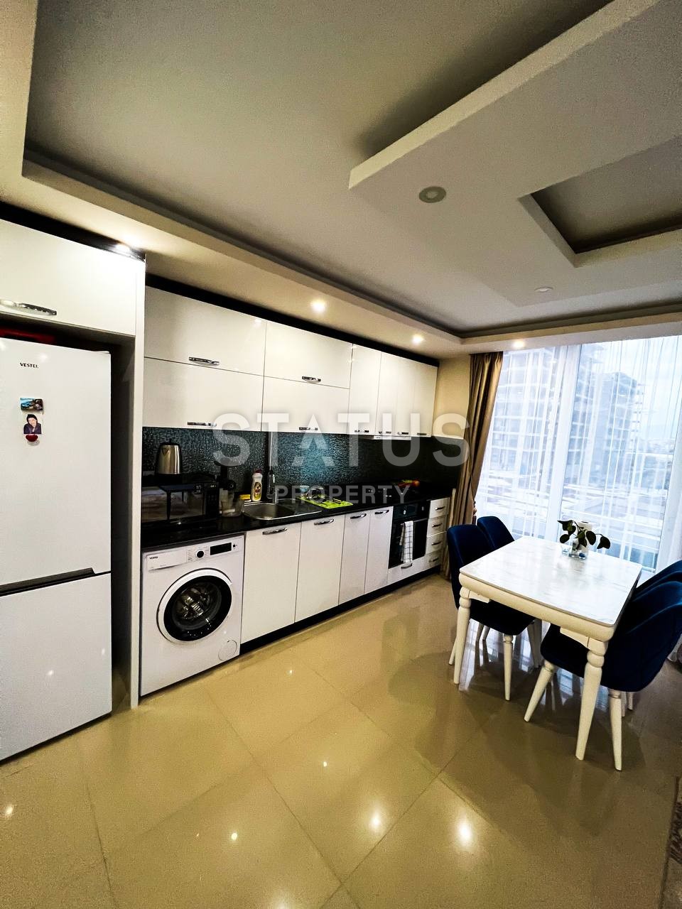 Apartment 1+1 with furniture and sea view, 70 m2 фото 6