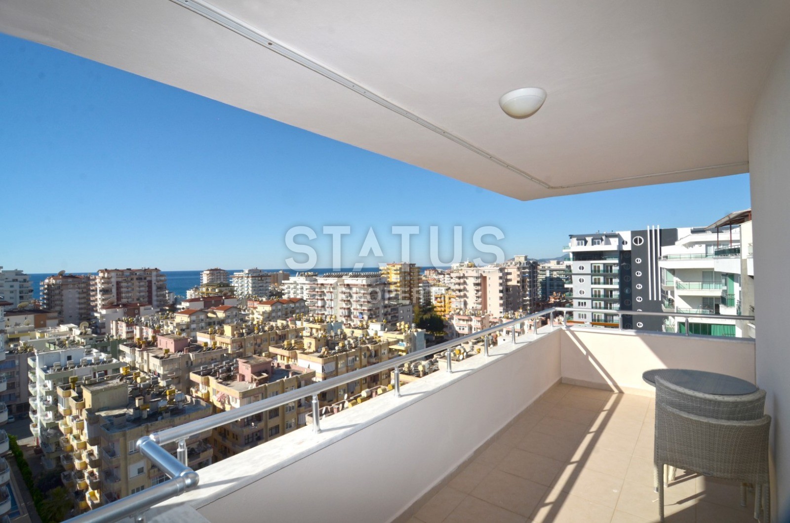 Двухуровневые апартаменты с видом на море и горы в Махмутларе, 160 м2 фото 19