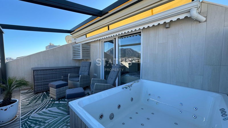 Пентхаус 5+1 с видом на море, горы и крепость Кале, 260 м2 фото 15