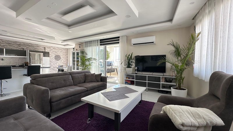 Пентхаус 5+1 с видом на море, горы и крепость Кале, 260 м2 фото 16