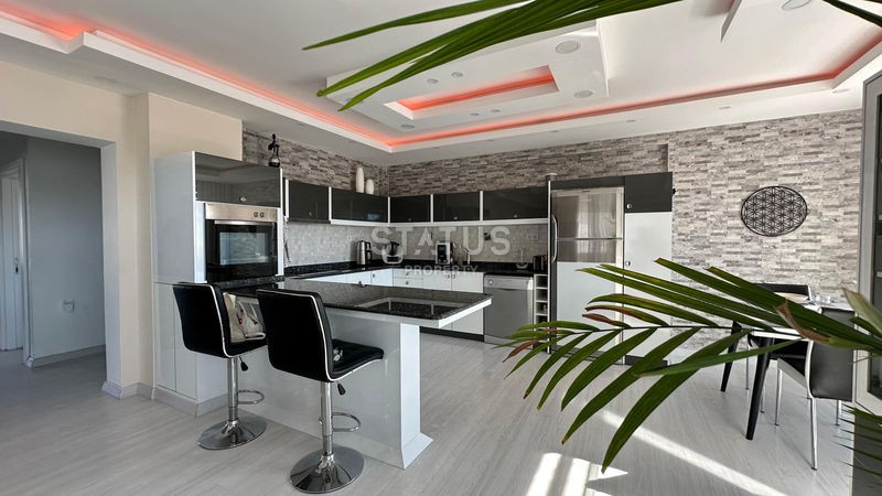 Пентхаус 5+1 с видом на море, горы и крепость Кале, 260 м2 фото 18