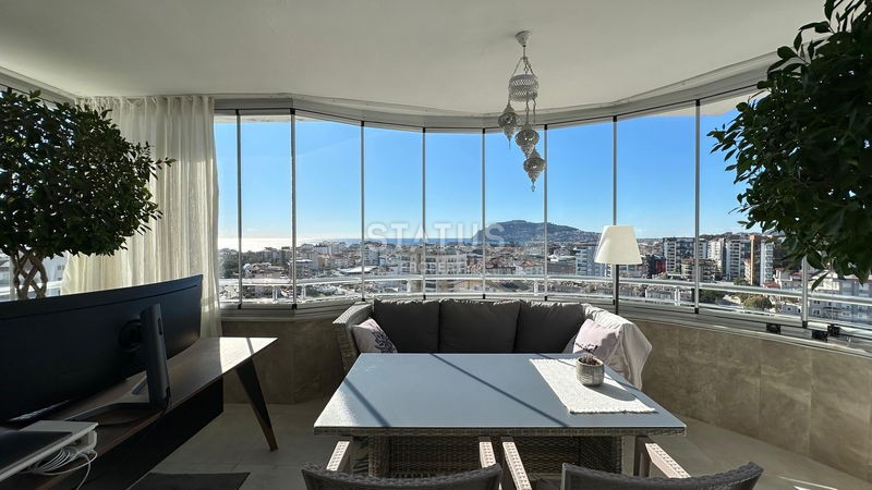 Пентхаус 5+1 с видом на море, горы и крепость Кале, 260 м2 фото 26