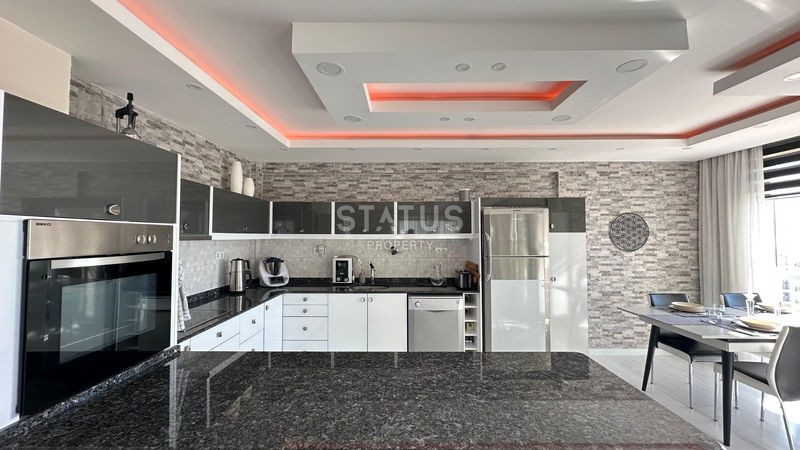 Пентхаус 5+1 с видом на море, горы и крепость Кале, 260 м2 фото 27