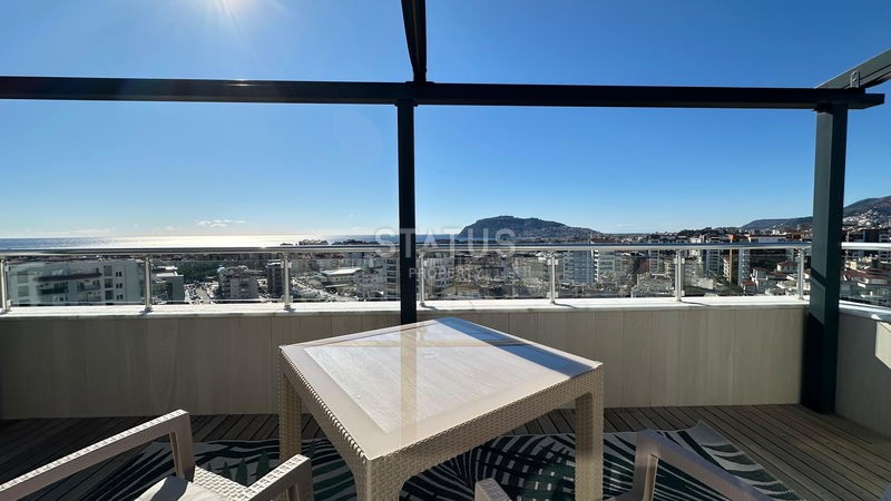 Пентхаус 5+1 с видом на море, горы и крепость Кале, 260 м2 фото 32