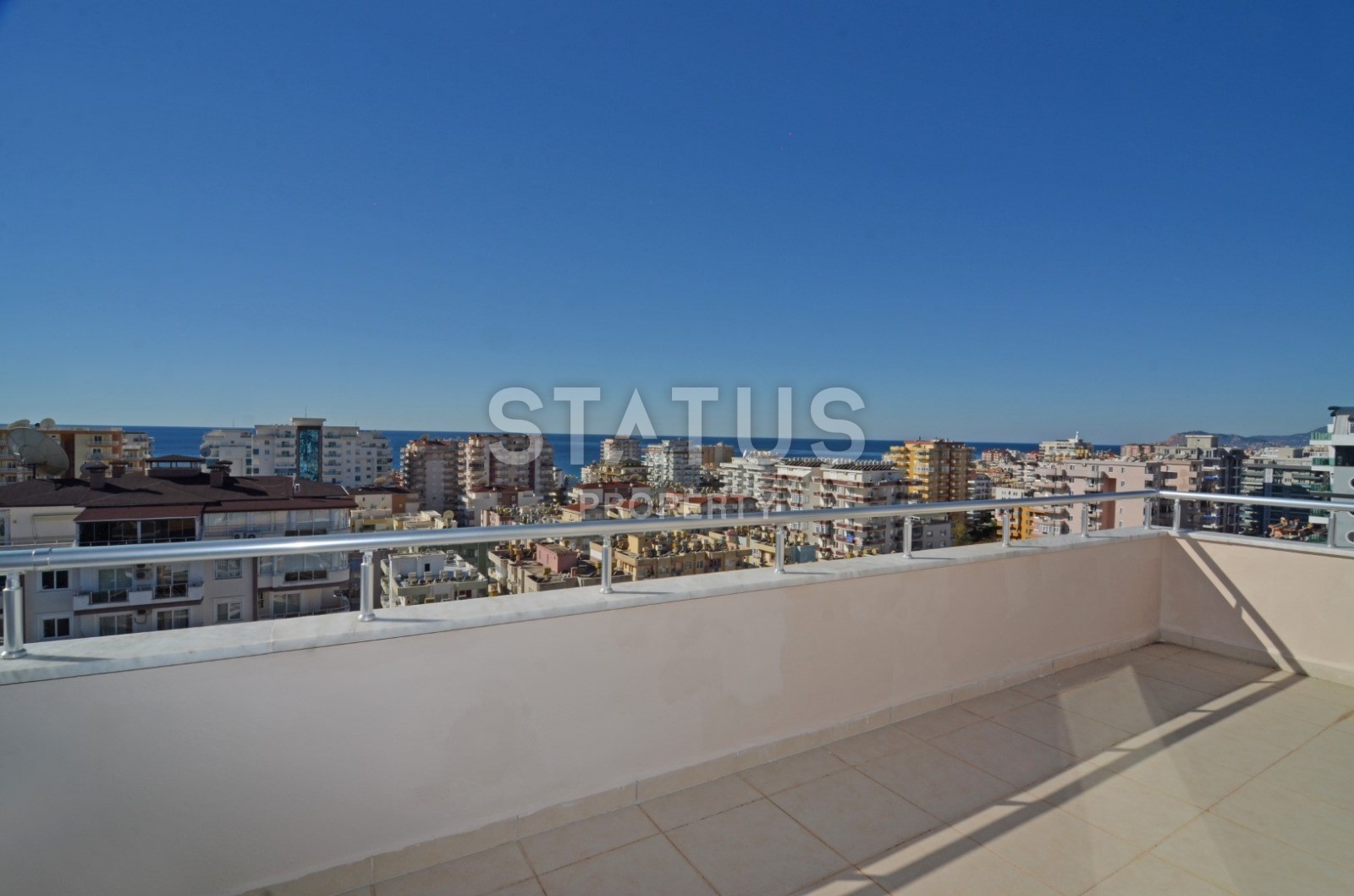 Двухуровневые апартаменты с видом на море и горы в Махмутларе, 160 м2 фото 25