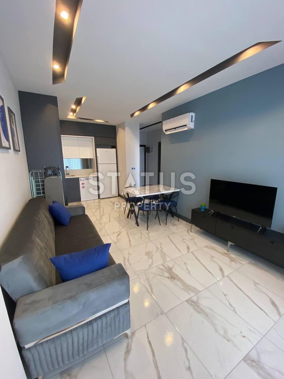 Новая квартира 1+1 с мебелью в Махмутларе, 50 м2 фото 8