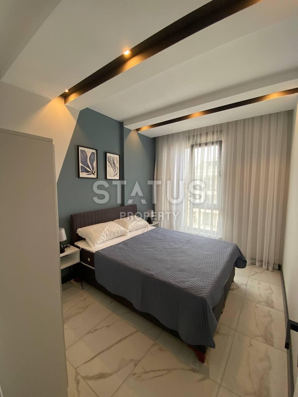 Новая квартира 1+1 с мебелью в Махмутларе, 50 м2 фото 12