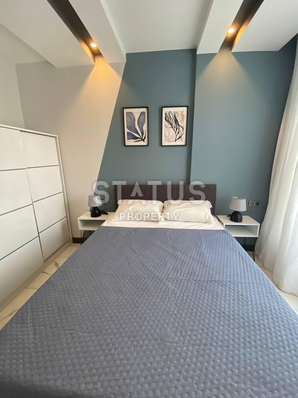 Новая квартира 1+1 с мебелью в Махмутларе, 50 м2 фото 13