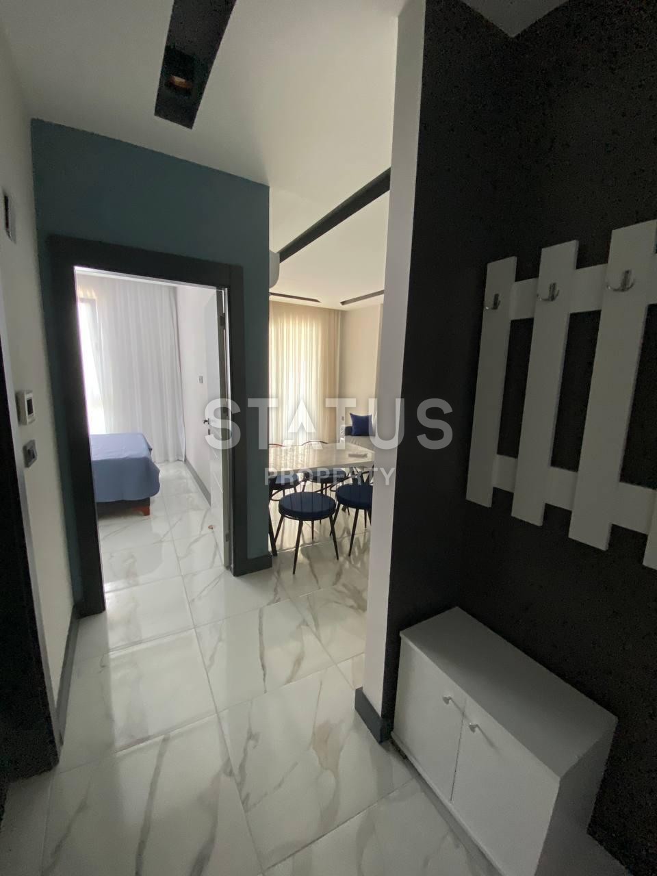 Новая квартира 1+1 с мебелью в Махмутларе, 50 м2 фото 14