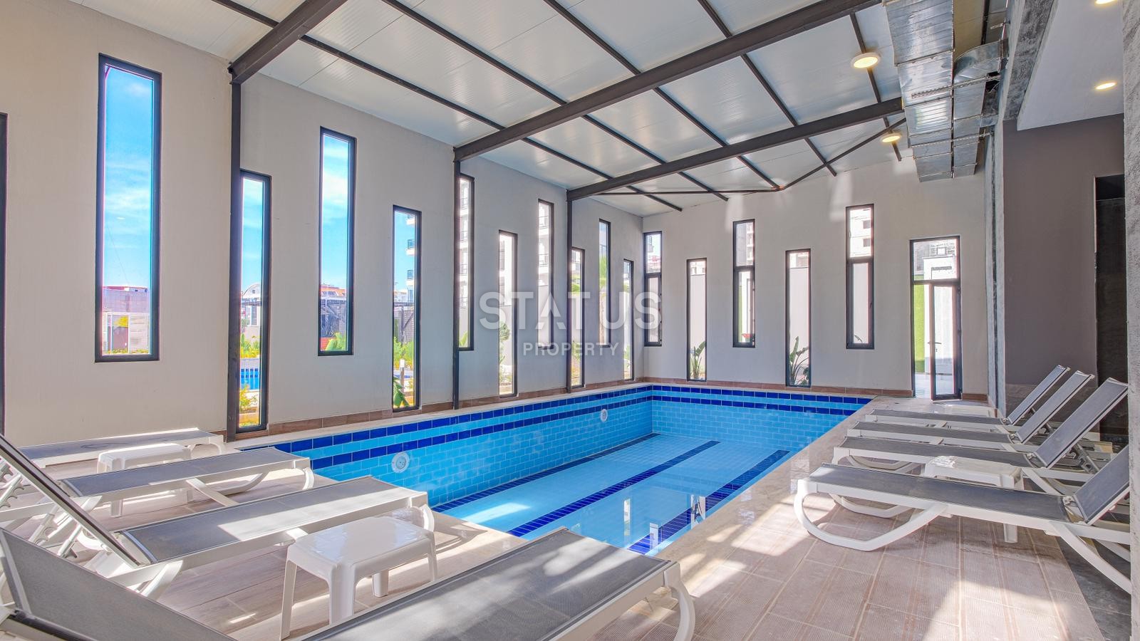 Новая квартира 1+1 с мебелью в Махмутларе, 50 м2 фото 20