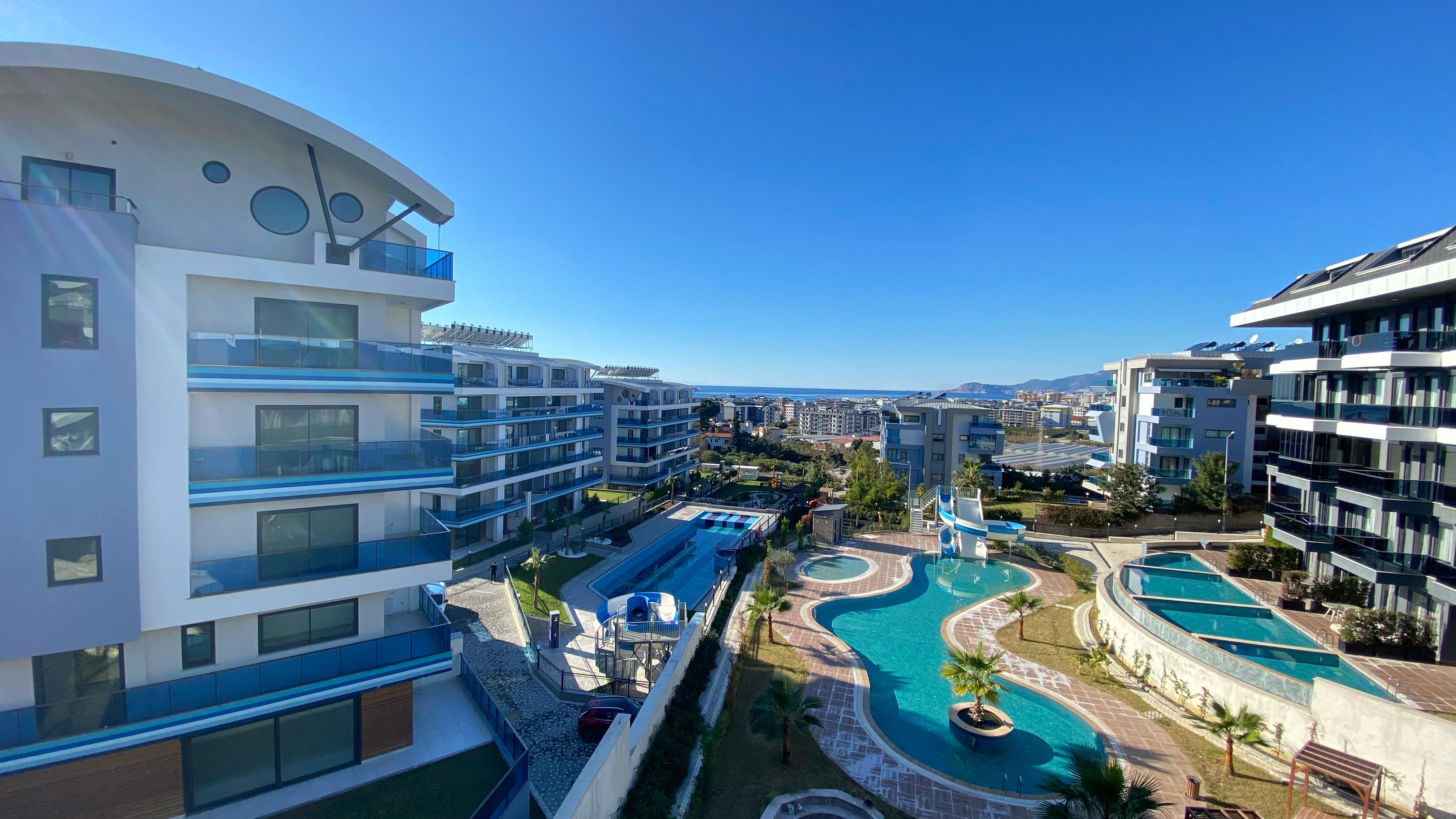 Квартира 1+1 с видом на море в Каргыджаке, 57 м2 фото 1