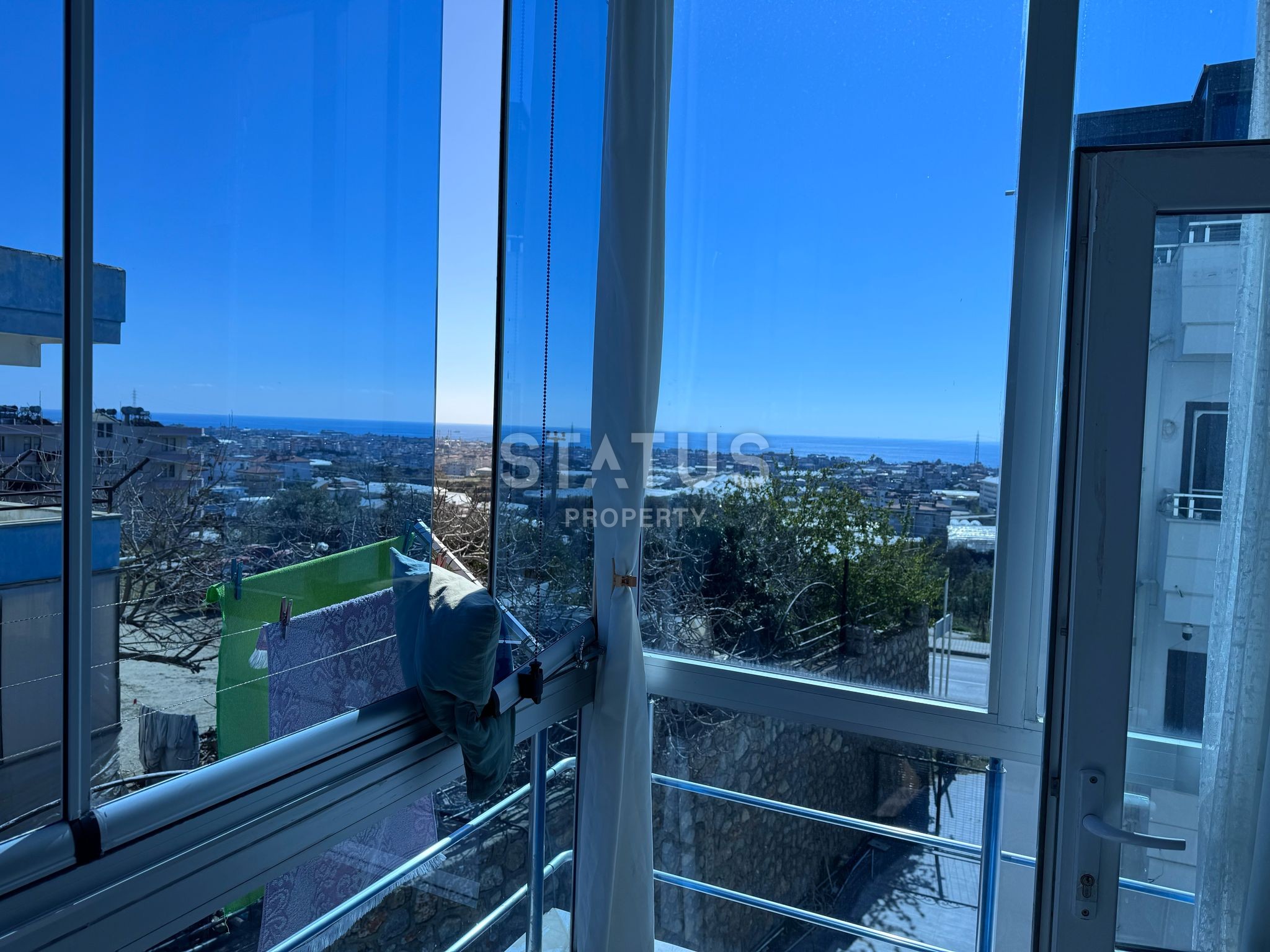 Шок цена! Квартира 1+1 с видом на море в Пайалларе! 60 м2 фото 5