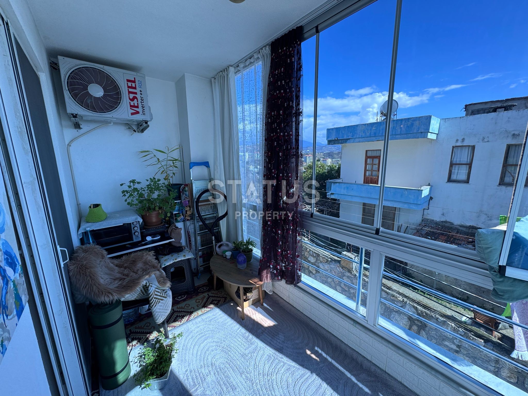 Шок цена! Квартира 1+1 с видом на море в Пайалларе! 60 м2 фото 6