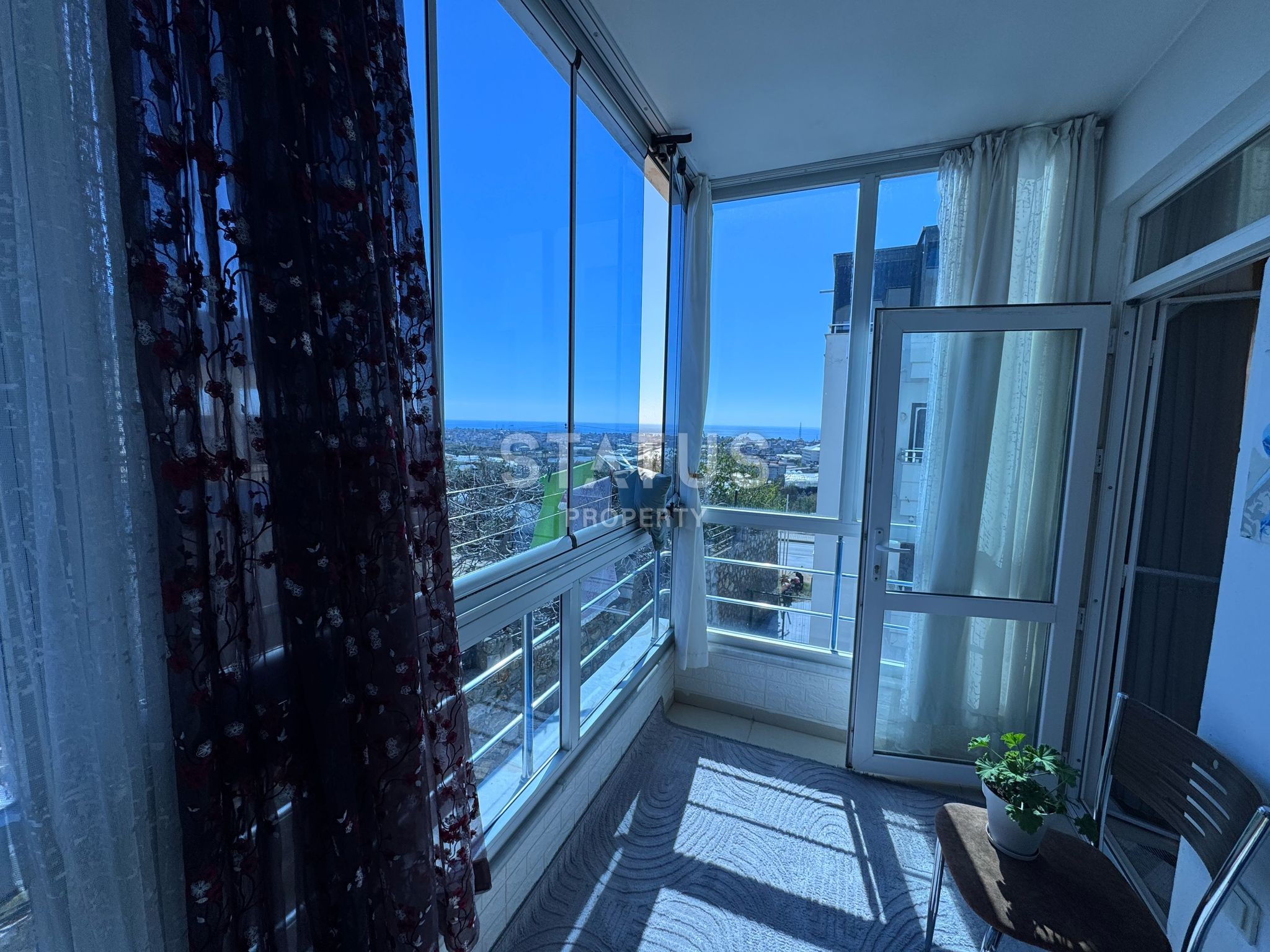 Шок цена! Квартира 1+1 с видом на море в Пайалларе! 60 м2 фото 7