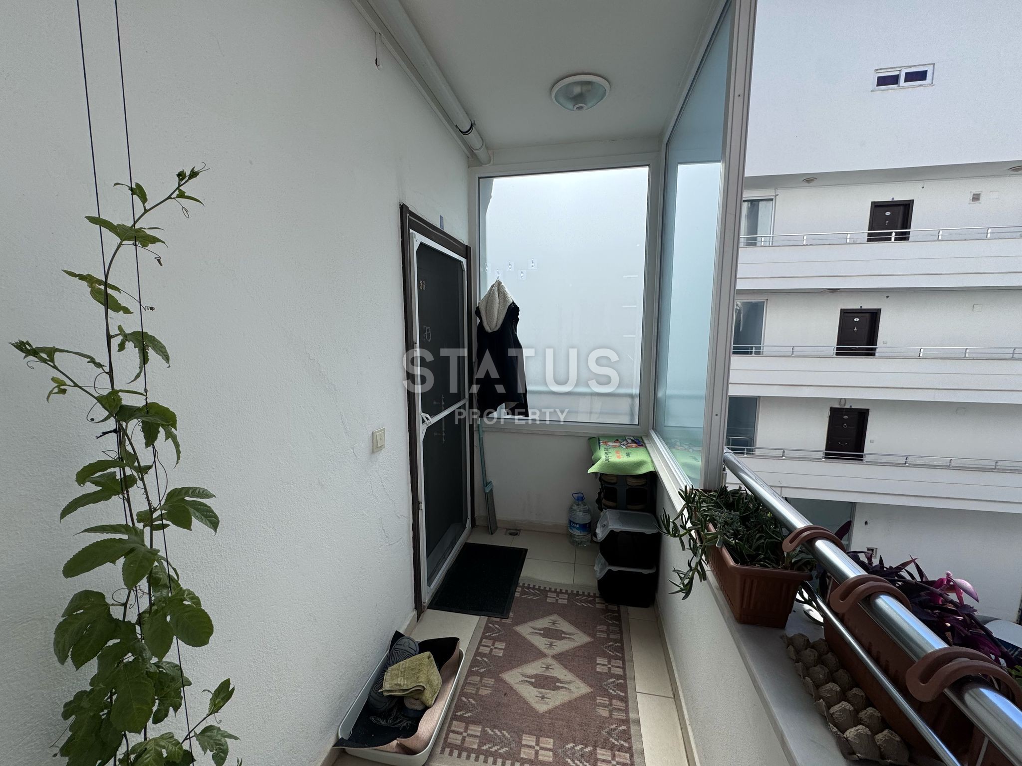 Шок цена! Квартира 1+1 с видом на море в Пайалларе! 60 м2 фото 17