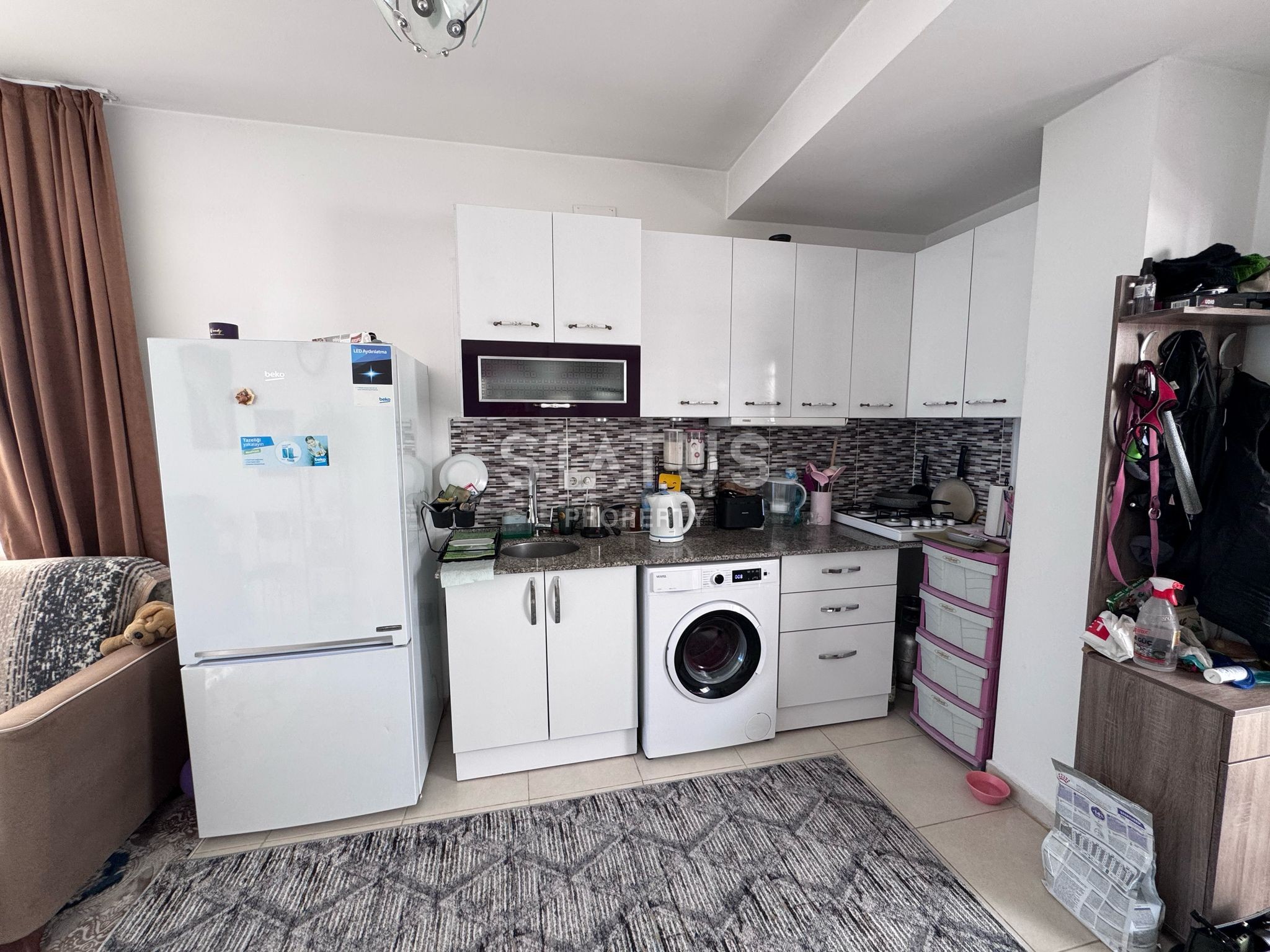 Шок цена! Квартира 1+1 с видом на море в Пайалларе! 60 м2 фото 18