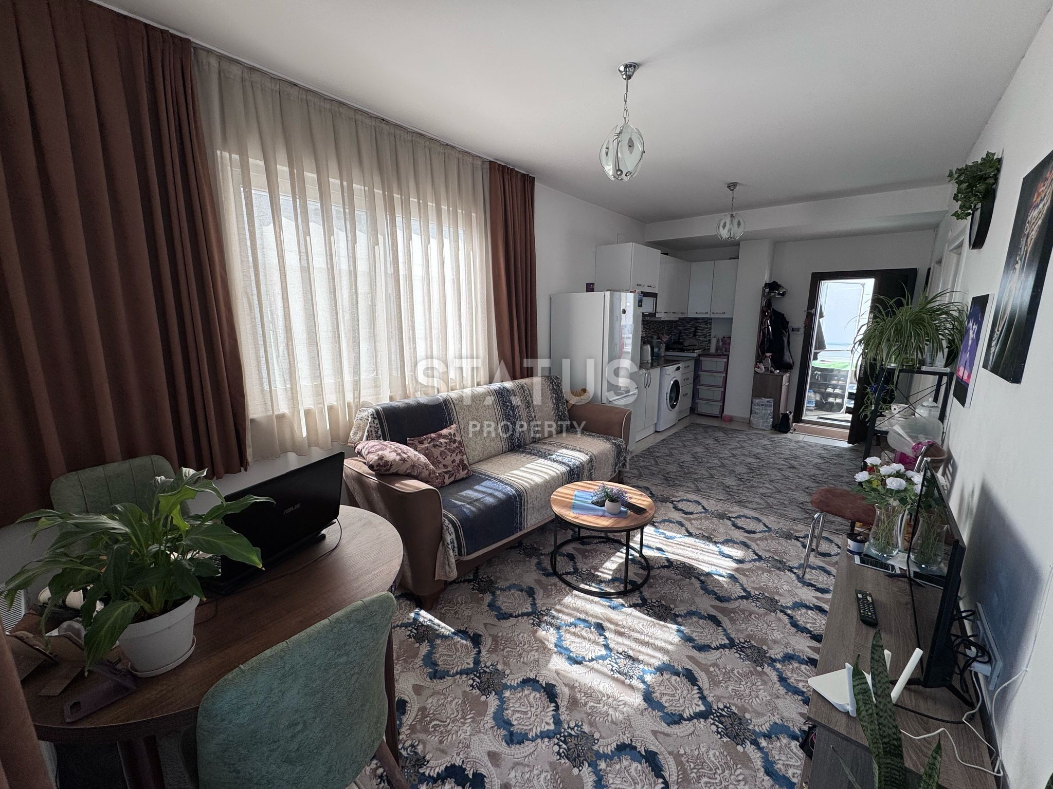 Шок цена! Квартира 1+1 с видом на море в Пайалларе! 60 м2 фото 22