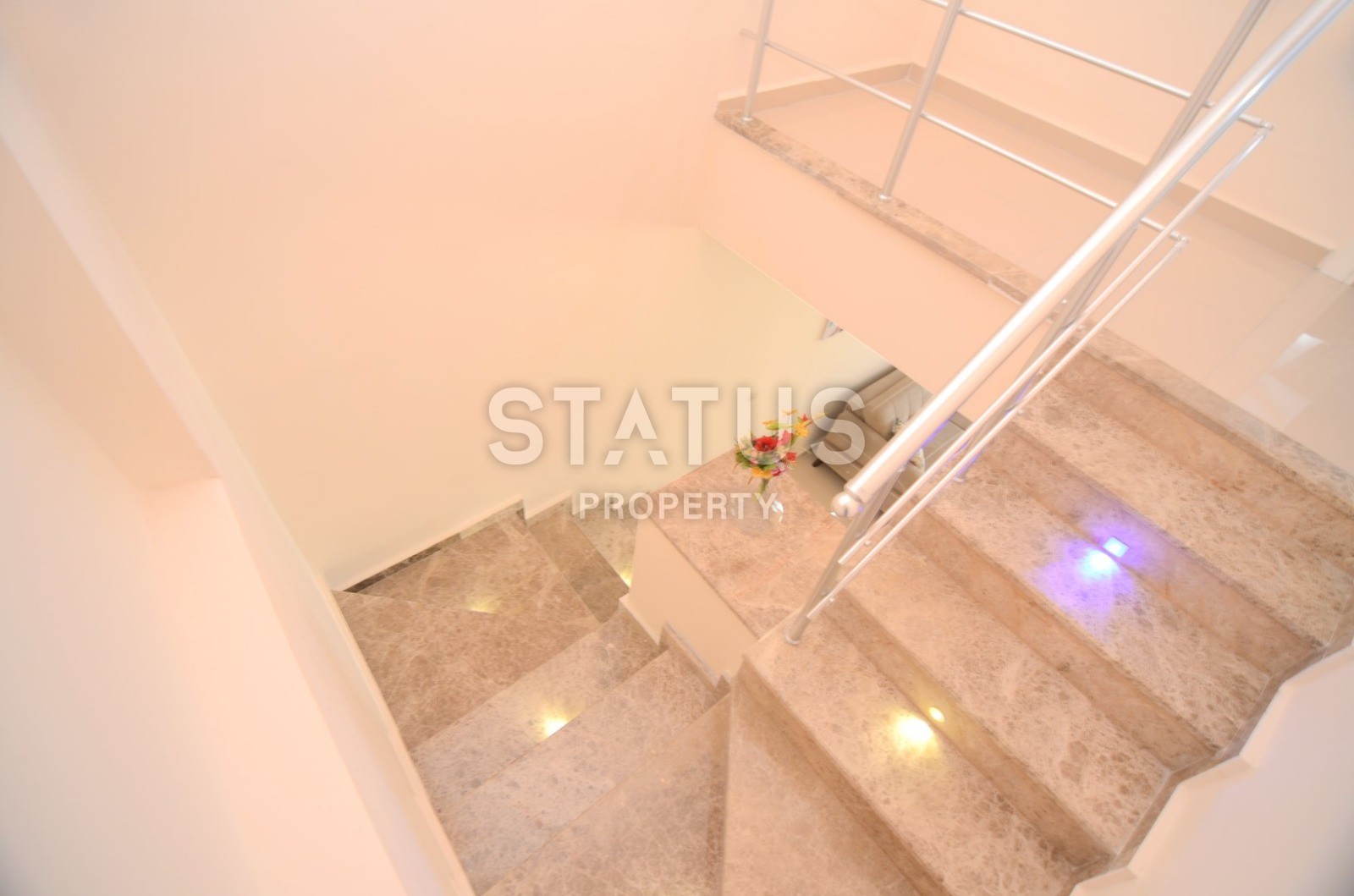 Меблированный пентхаус с видом на море в Махмутларе,  140 м2 фото 17