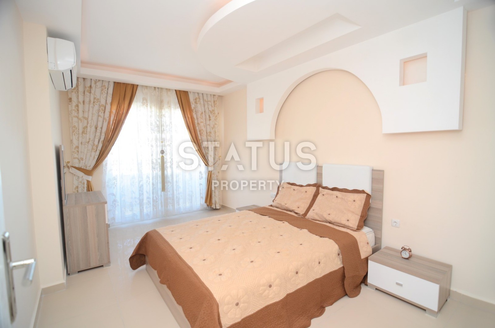 Меблированный пентхаус с видом на море в Махмутларе,  140 м2 фото 19