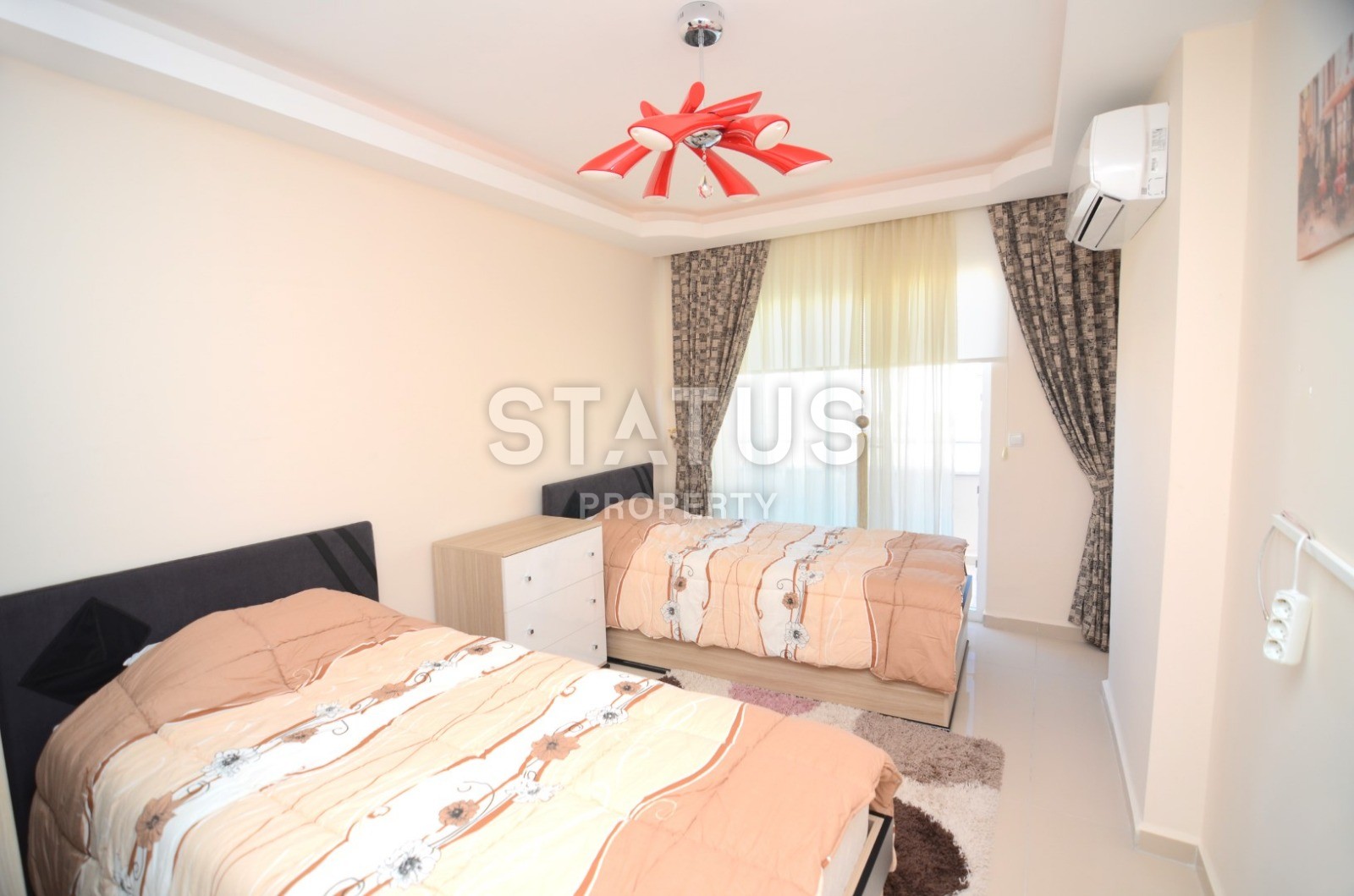 Меблированный пентхаус с видом на море в Махмутларе,  140 м2 фото 20