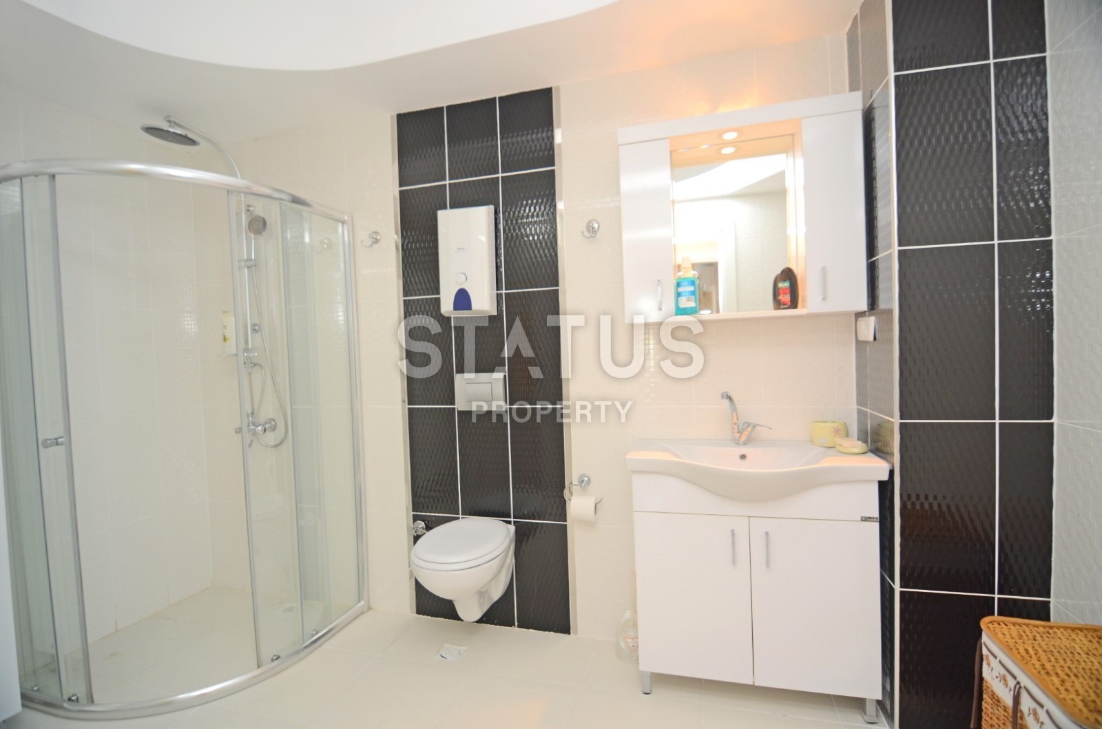 Меблированный пентхаус с видом на море в Махмутларе,  140 м2 фото 24