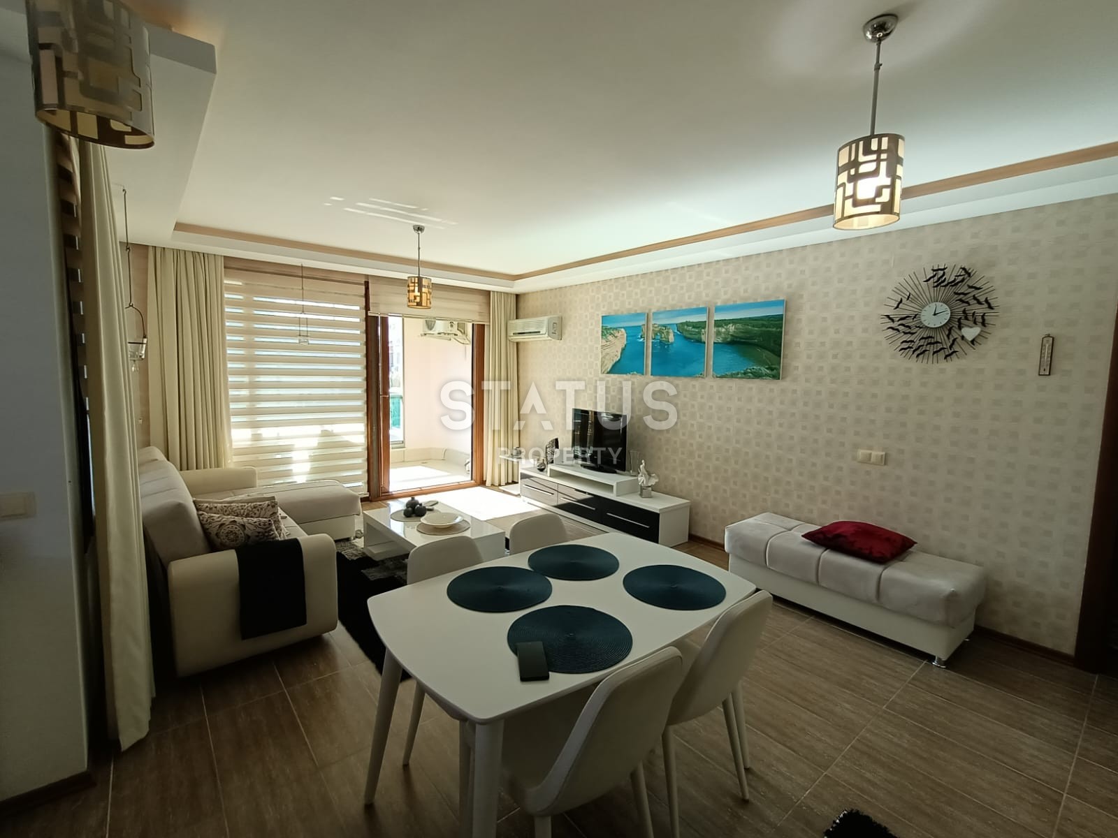 Apartment 2+1 with furniture in Oba, 110 m2. Suitable for residence permit! фото 15