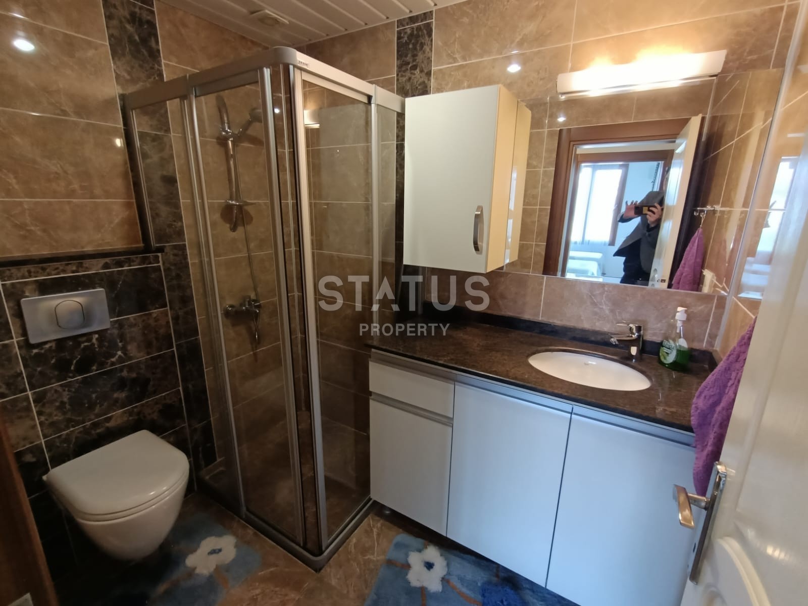 Apartment 2+1 with furniture in Oba, 110 m2. Suitable for residence permit! фото 21