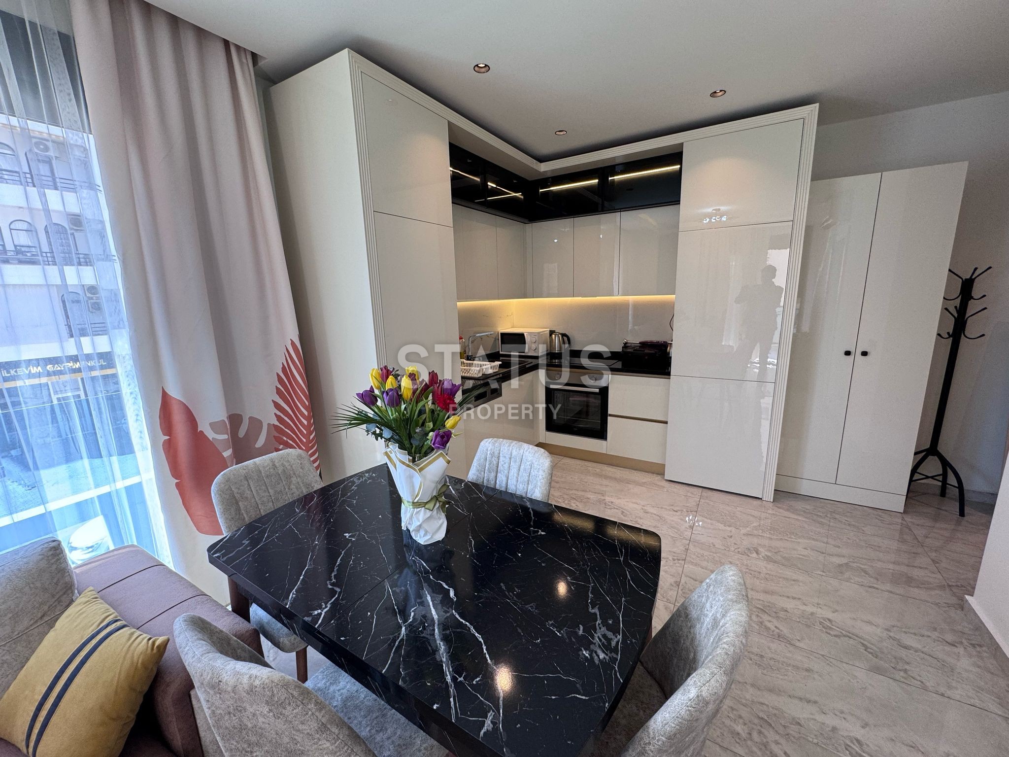 Уютная квартира 1+1 от ведущего застройщика! Подходит под краткосрочную аренду! 62 м2 фото 7