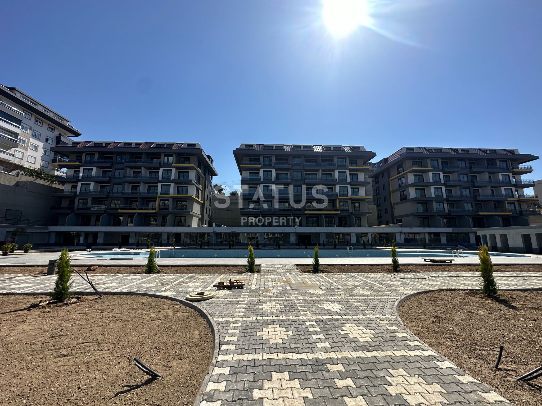 Квартира 1+1 в районе Кестель в новом комплексе, 51 м2 фото 24