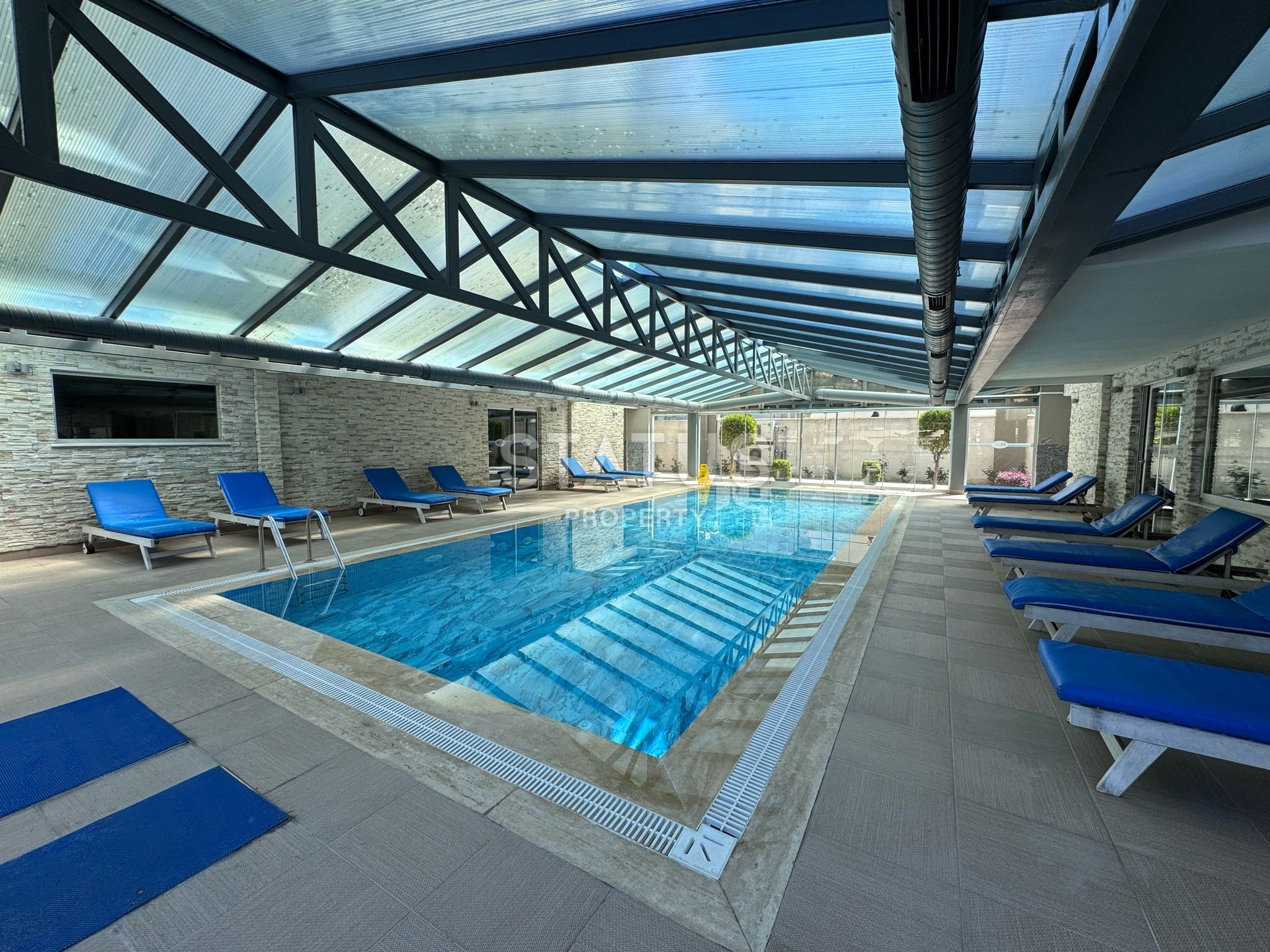 Просторная квартира 1+1 с видом на море в Кестеле, 60 м2 фото 6